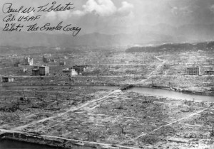 Hiroshima after atom bombing